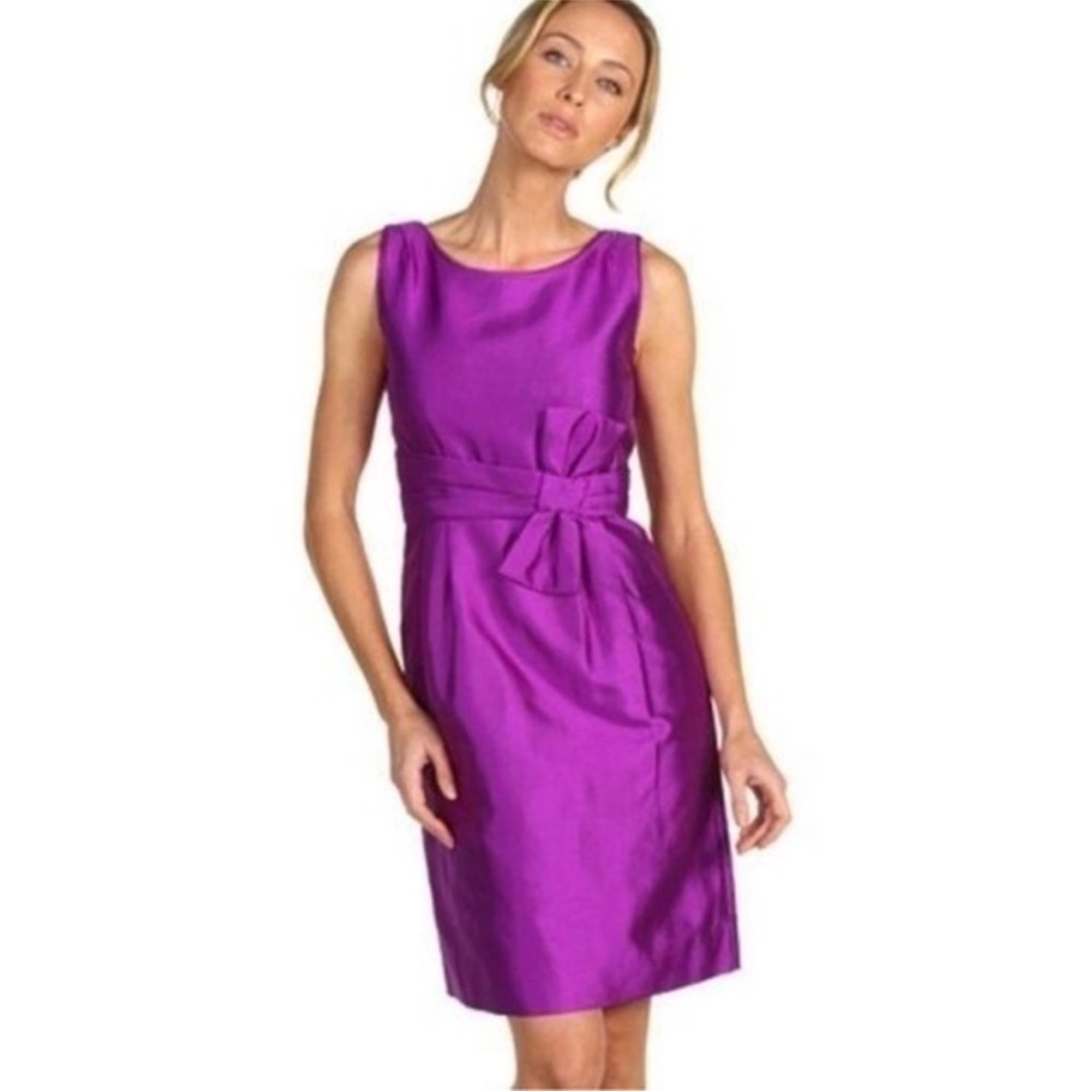 Kate Spade Vibrant Purple Midi Dress